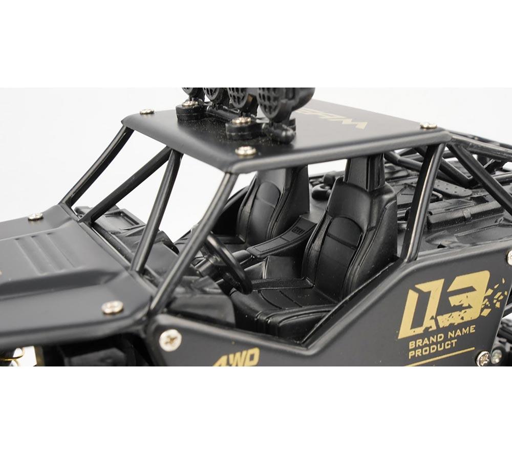RCG Racing RC 1/16 Rock Crawler - Black image number 12 of 15
