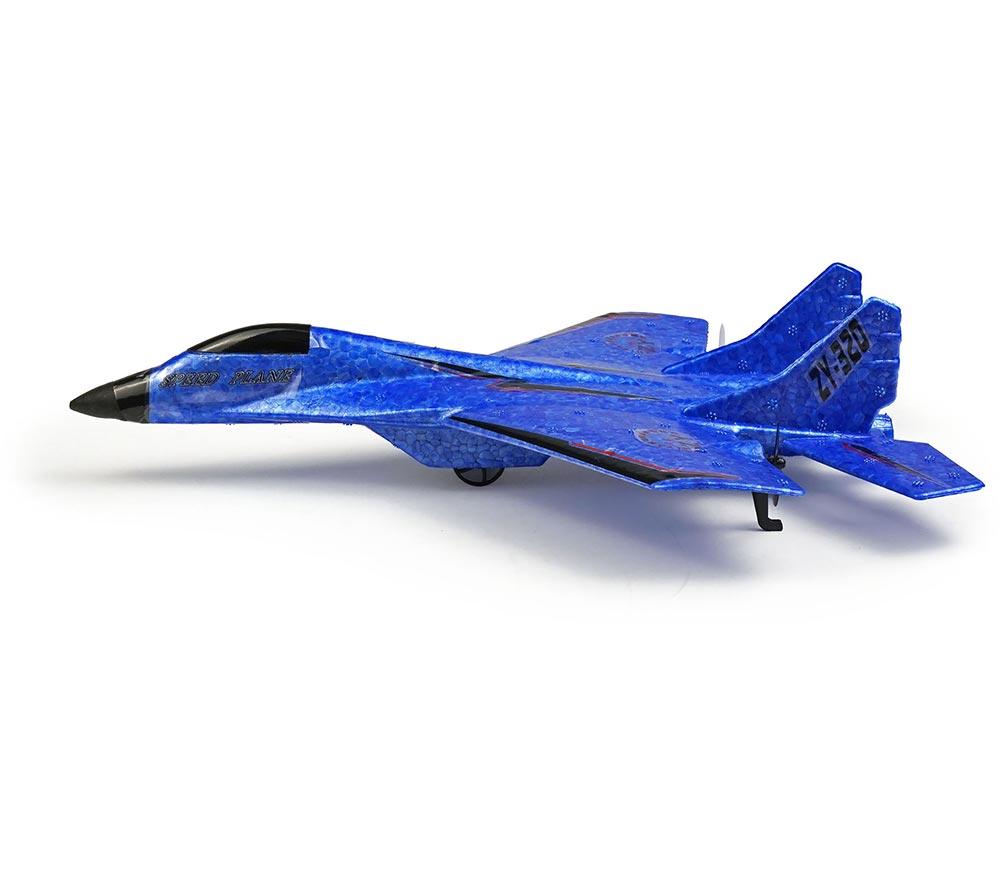 RCG Racing ZY-320 Raptor Mini Remote Control Flying Plane - Blue image number 2 of 14
