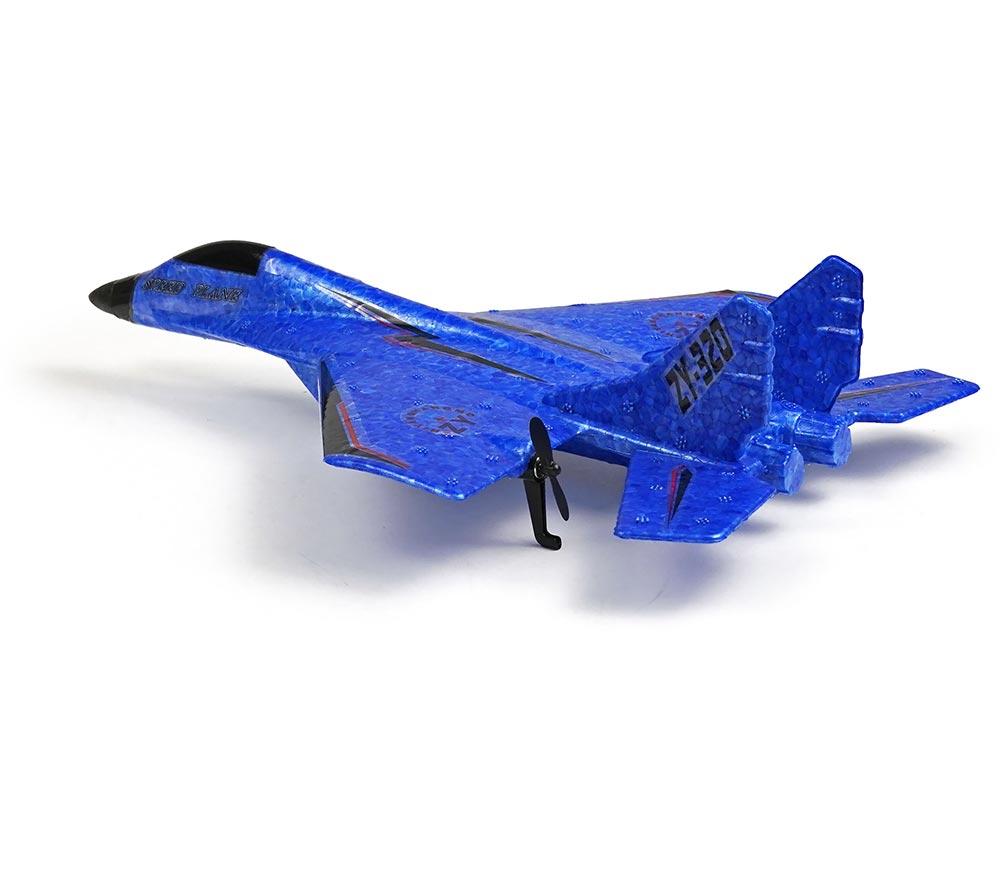 RCG Racing ZY-320 Raptor Mini Remote Control Flying Plane - Blue image number 3 of 14