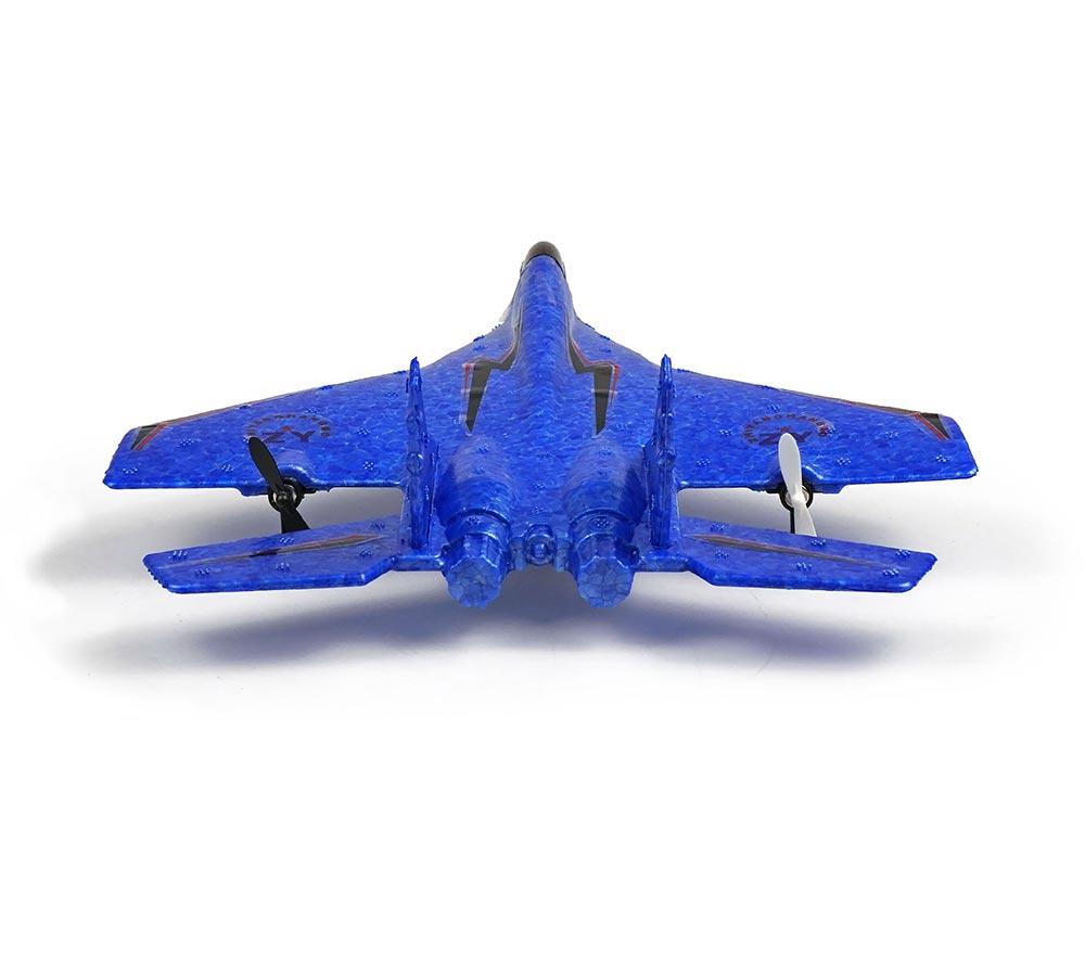 RCG Racing ZY-320 Raptor Mini Remote Control Flying Plane - Blue image number 4 of 14