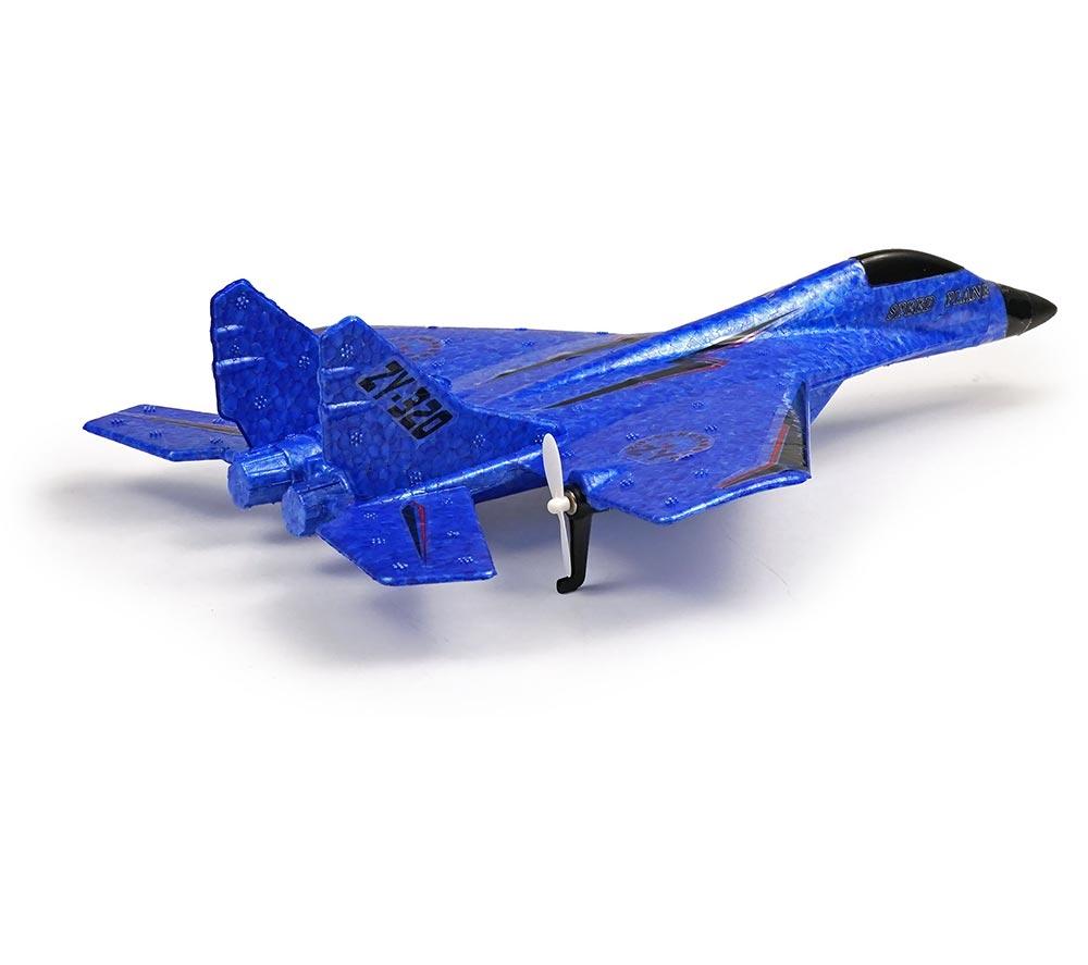 RCG Racing ZY-320 Raptor Mini Remote Control Flying Plane - Blue image number 5 of 14