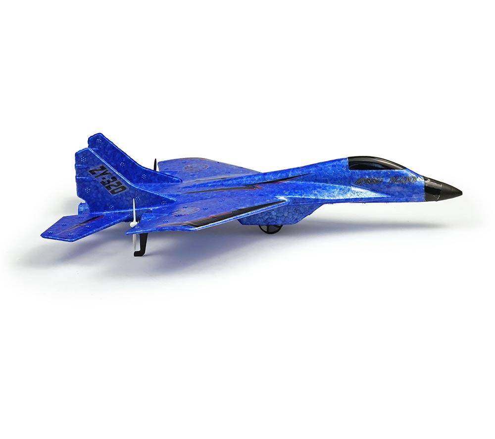 RCG Racing ZY-320 Raptor Mini Remote Control Flying Plane - Blue image number 6 of 14