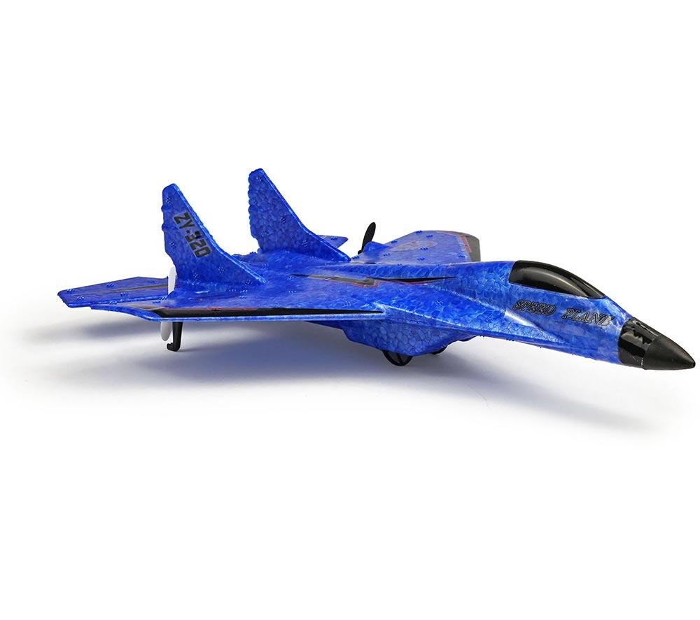 RCG Racing ZY-320 Raptor Mini Remote Control Flying Plane - Blue image number 7 of 14