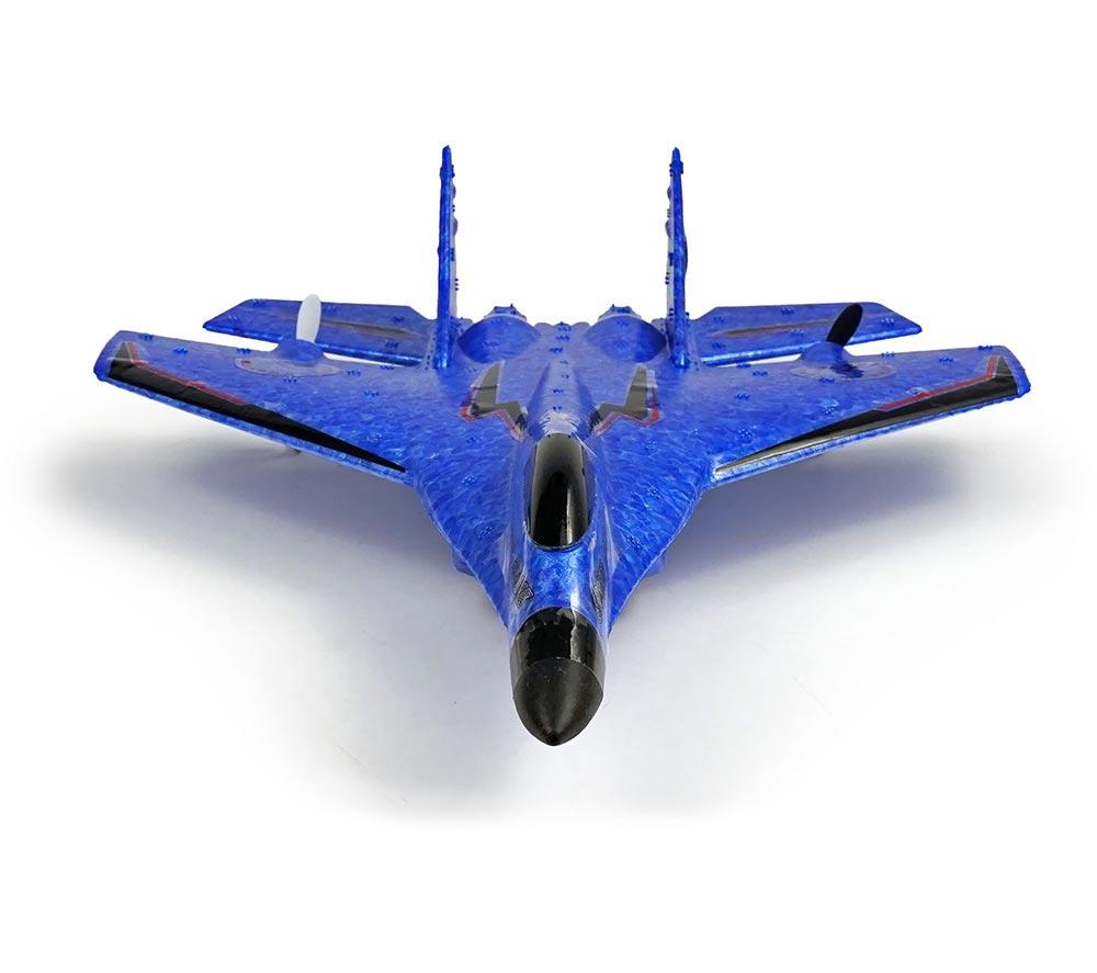 RCG Racing ZY-320 Raptor Mini Remote Control Flying Plane - Blue image number 8 of 14