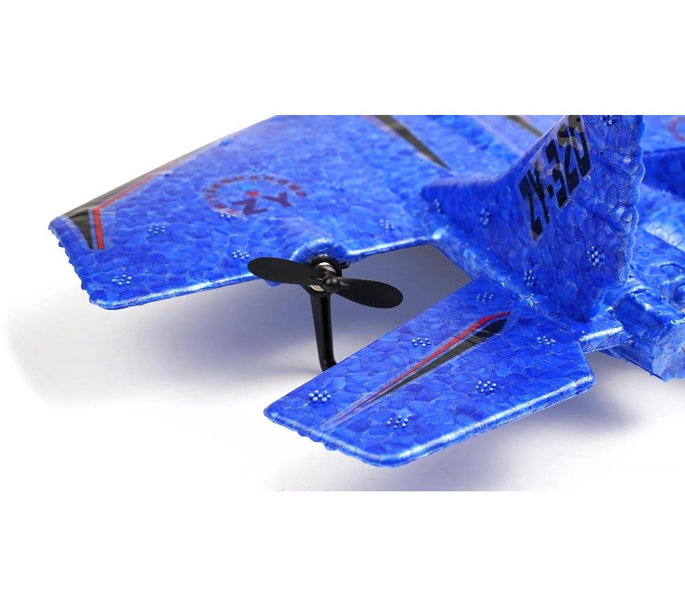RCG Racing ZY-320 Raptor Mini Remote Control Flying Plane - Blue image number 14 of 14