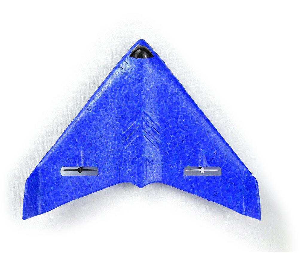 RCG Racing ZY325 Stealth Mini Remote Control Flying-Wing Plane - Blue image number 9 of 13
