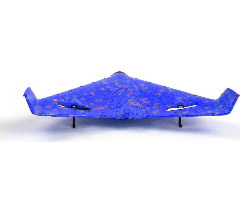 RCG Racing ZY325 Stealth Mini Remote Control Flying-Wing Plane - Blue image number 13 of 13