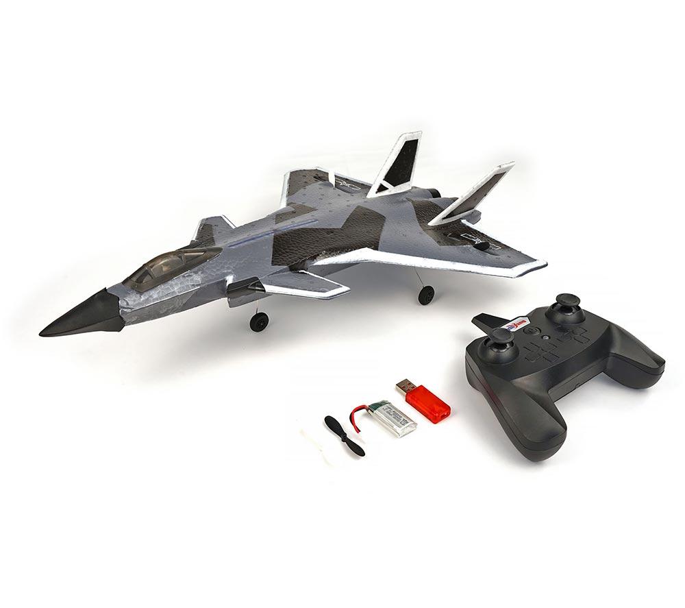 RCG Racing ZY-J20 Speed Remote Control Fighter Jet - Camo Grey image number 11 of 15