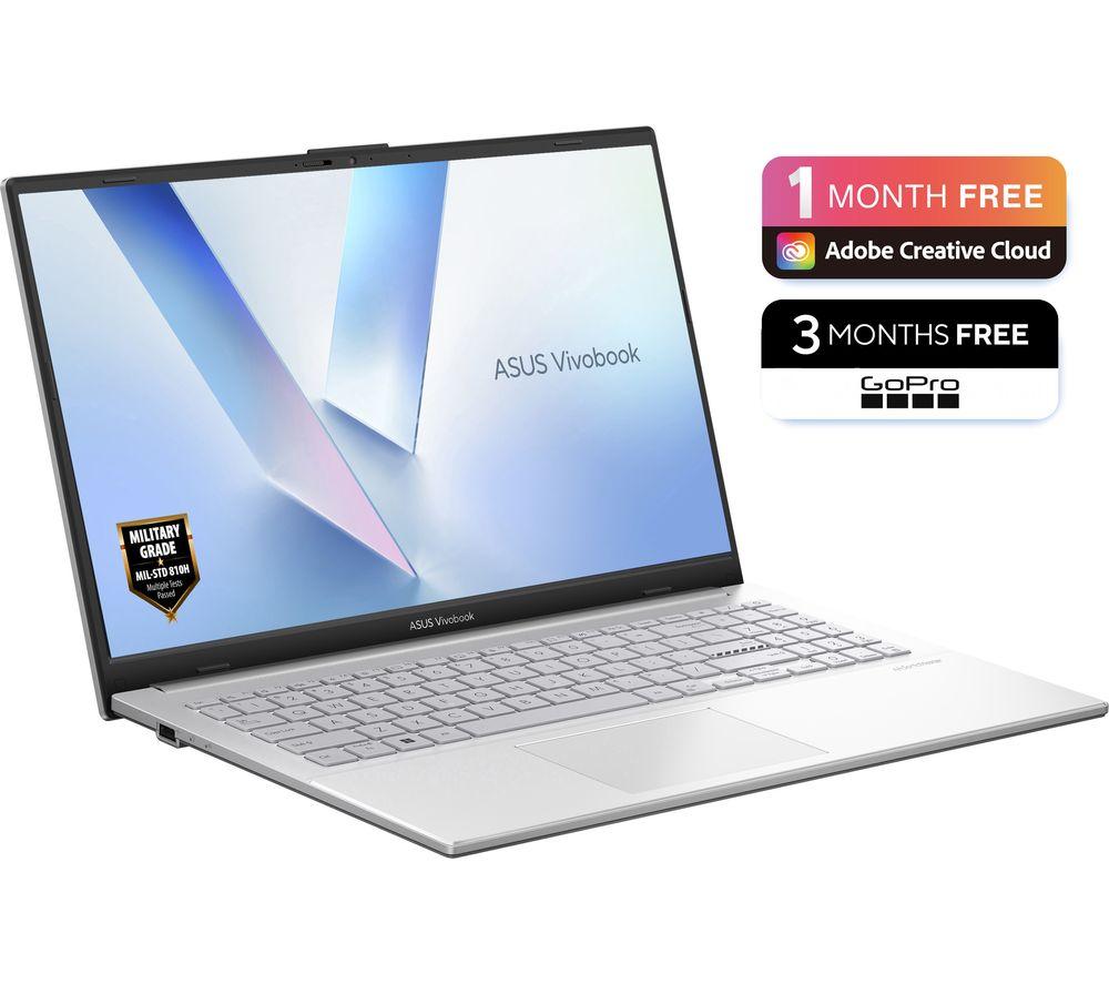 ASUS Vivobook Go 15 E1504FA 15.6" Laptop - AMD Ryzen 5, 256 GB SSD, Silver image number 9 of 9