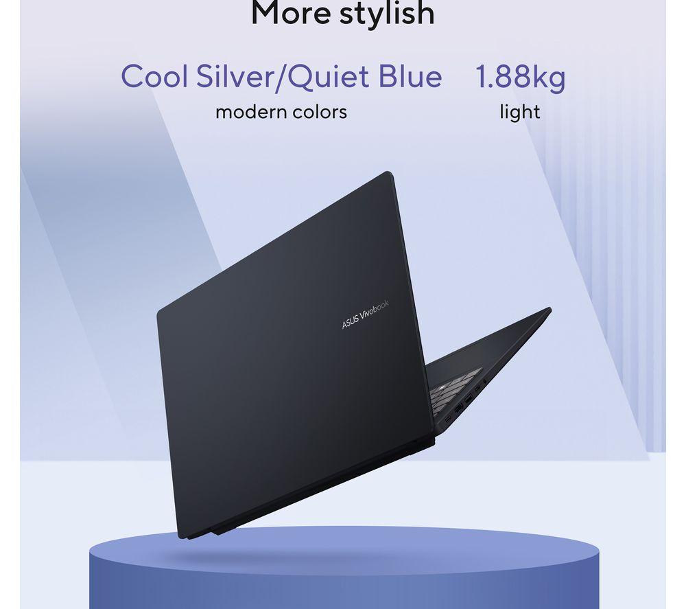 ASUS Vivobook 16 16" Laptop - Snapdragon X, 256 GB SSD, Blue image number 7 of 8