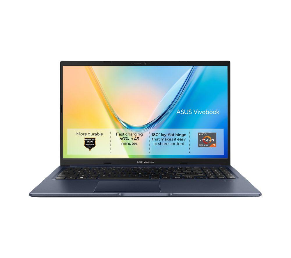 Asus Quiet Blue Vivobook M1502xa 15.6" Full Hd Ips 8Gb Ram 512Gb Storage Amd Ryzen 7 7840Hs Windows 11 Home Laptop - Image 15