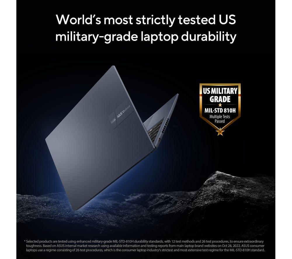 ASUS Vivobook 15 15.6" Laptop - AMD Ryzen 7, 512 GB SSD, Silver image number 7 of 9