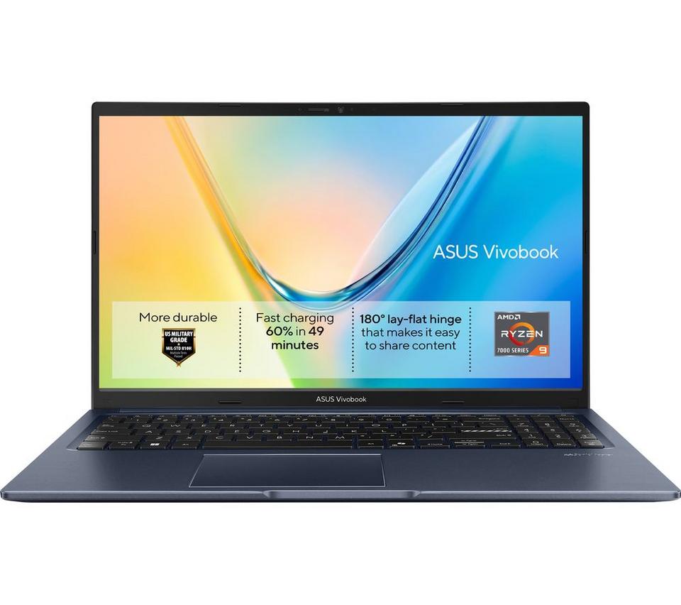 ASUS Vivobook 15 15.6" Laptop - AMD Ryzen 9, 512 GB SSD, Quiet Blue