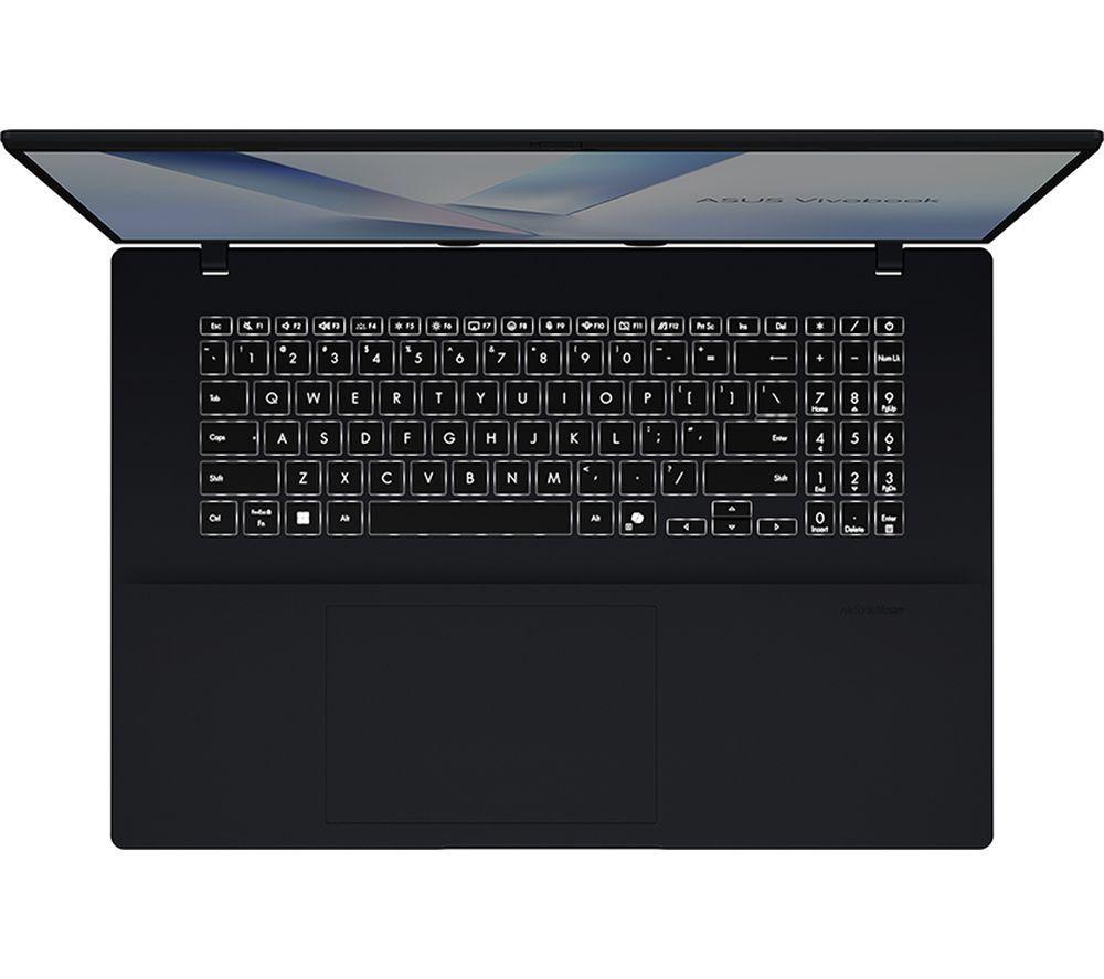 ASUS Vivobook 18 18" Laptop, Copilot+ PC - AMD Ryzen AI 7, 512 GB SSD, Blue image number 4 of 9