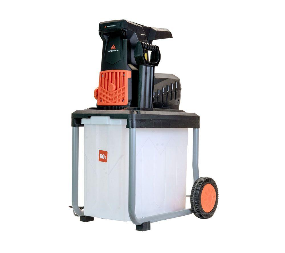 Yard Force Er U45-Uk 2800 W Electric Garden Shredder - White & Black