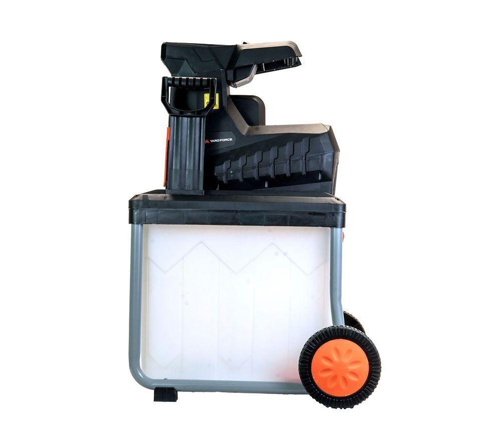 YARD FORCE ER U45-UK 2800 W Electric Garden Shredder - White & Black image number 2 of 12