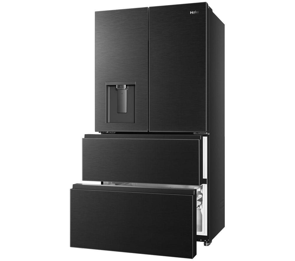 HAIER SpaceFit Series 5 HFKR5718DNGB American-Style Smart Fridge Freezer - Obsidian Black image number 3 of 6