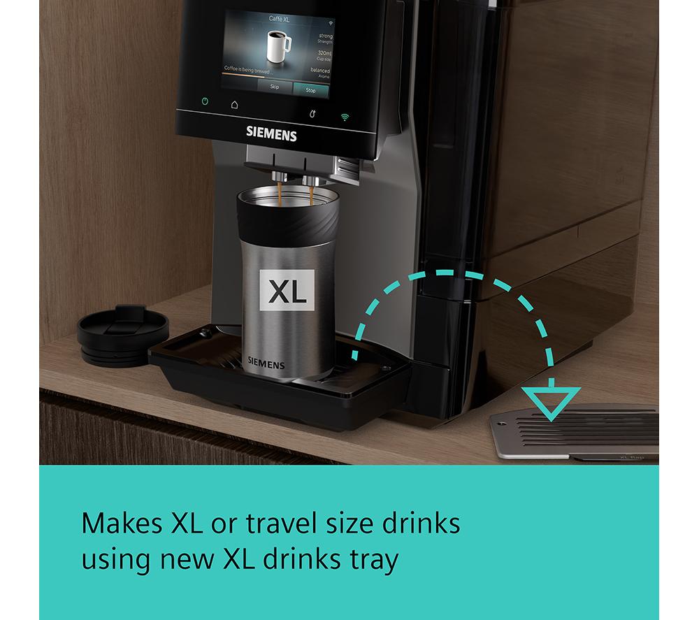 SIEMENS (SIE) TP725G01 EQ700 iAroma Smart Bean to Cup Coffee Machine - Morning Haze image number 3 of 12