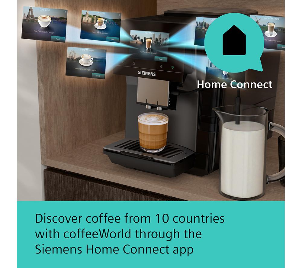 SIEMENS (SIE) TP725G01 EQ700 iAroma Smart Bean to Cup Coffee Machine - Morning Haze image number 5 of 12