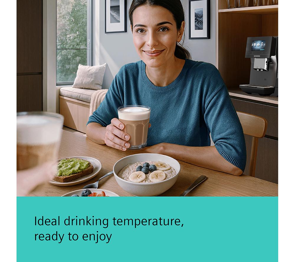 SIEMENS (SIE) TP725G01 EQ700 iAroma Smart Bean to Cup Coffee Machine - Morning Haze image number 7 of 12