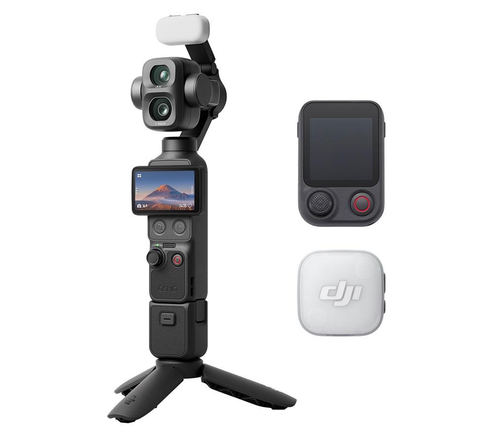 DJI Osmo Pocket 4P 4K Ultra HD Action Camera Vlogging Combo - Black