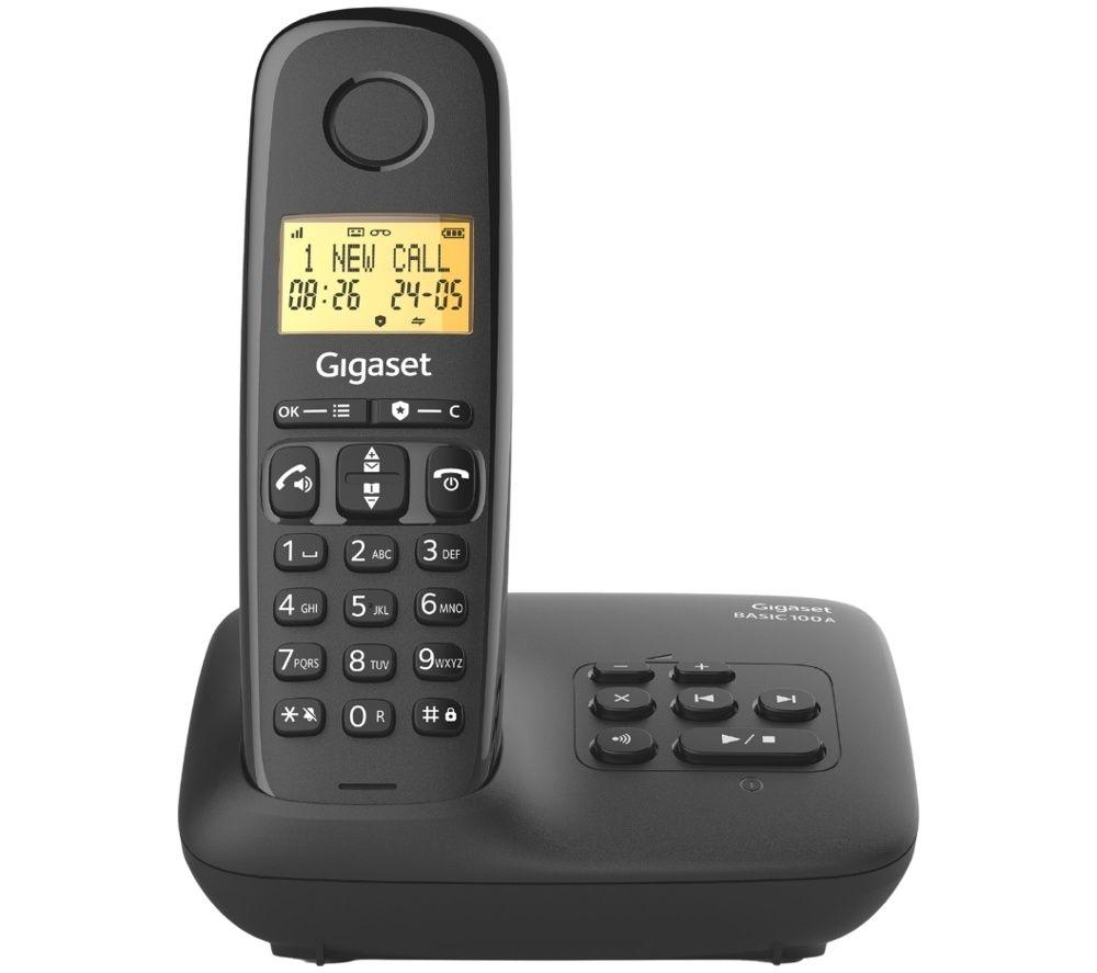 GIGASET Everyday 150A Cordless Phone - Black