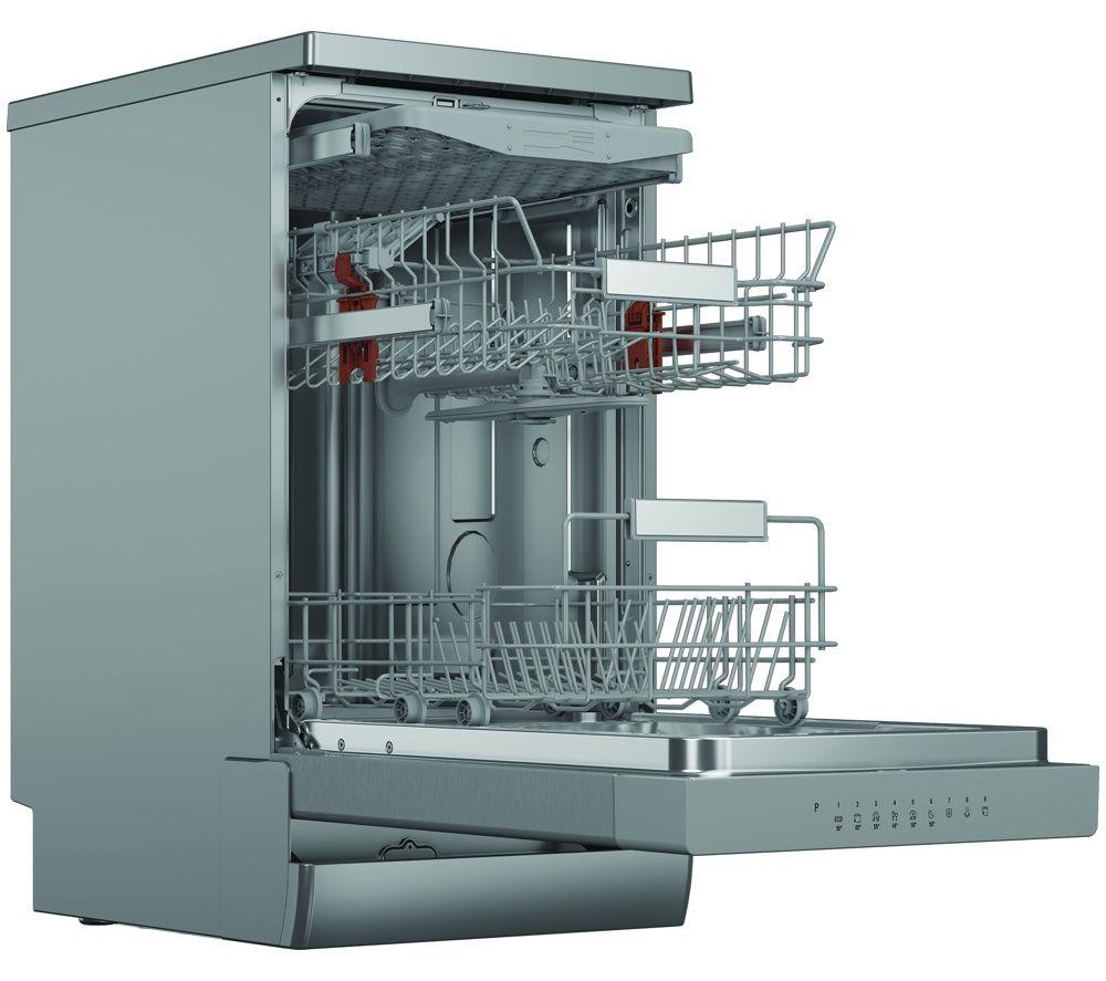 HOTPOINT HP6FA10BS7A0XUK Slimline Dishwasher - Stainless Steel image number 3 of 16