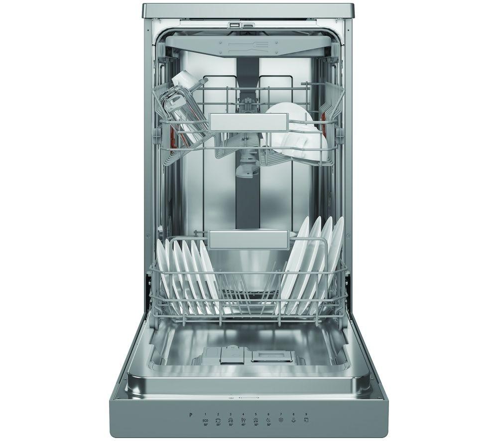 HOTPOINT HP6FA10BS7A0XUK Slimline Dishwasher - Stainless Steel image number 5 of 16