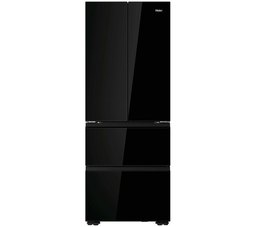 HAIER French Series 5 HFKR5718DNGB American-Style Fridge Freezer - Obsidian Black image number 2 of 5