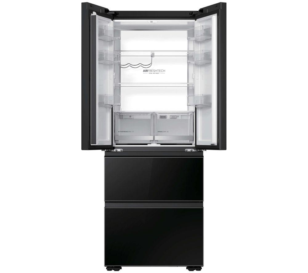 HAIER French Series 5 HFKR5718DNGB American-Style Fridge Freezer - Obsidian Black image number 3 of 5
