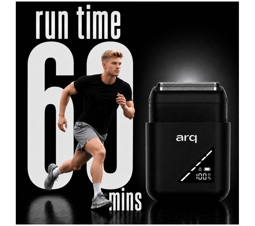 ARQ Proshaver 01 Wet & Dry Foil Shaver - Black image number 5 of 5