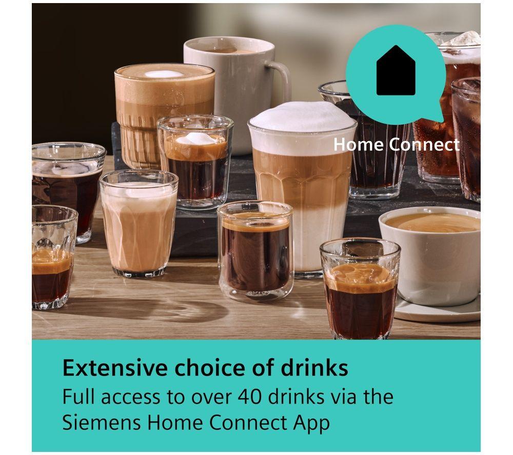 SIEMENS (SIE) TQ923G03 EQ900 iAroma Smart Bean to Cup Coffee Machine - Stainless Steel image number 3 of 12
