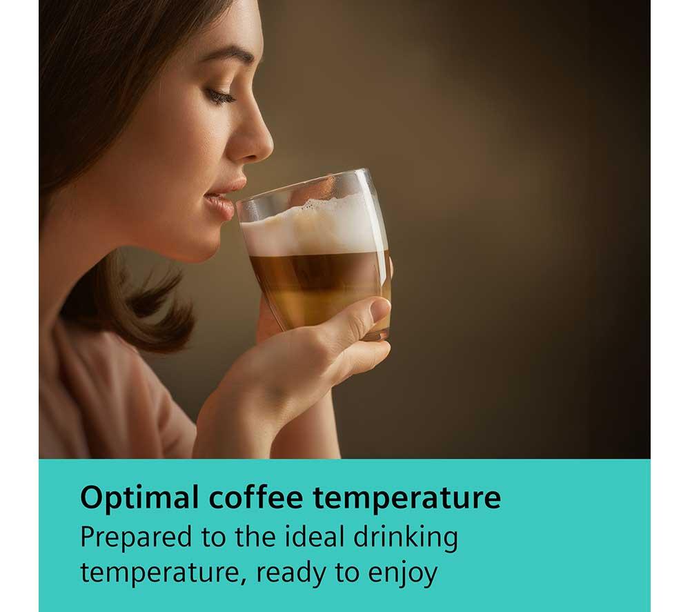 SIEMENS (SIE) TQ923G03 EQ900 iAroma Smart Bean to Cup Coffee Machine - Stainless Steel image number 9 of 12