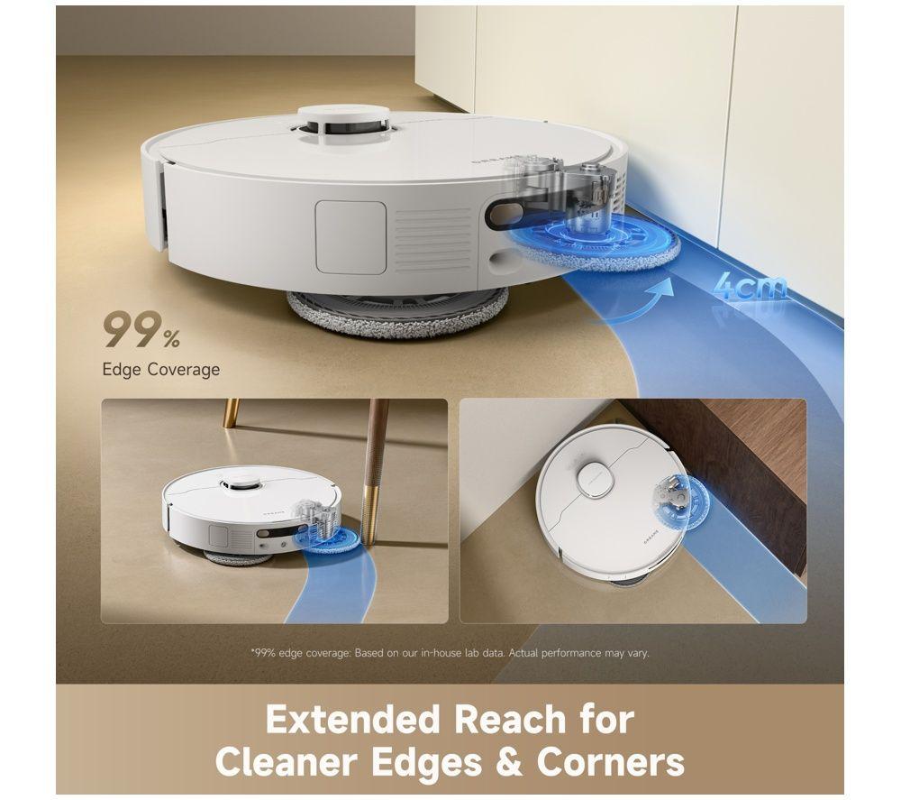 DREAME D30 Ultra Robot Vacuum Cleaner - White image number 2 of 4