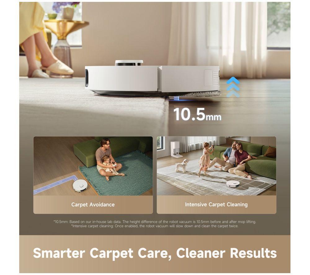 DREAME D30 Ultra Robot Vacuum Cleaner - White image number 4 of 4