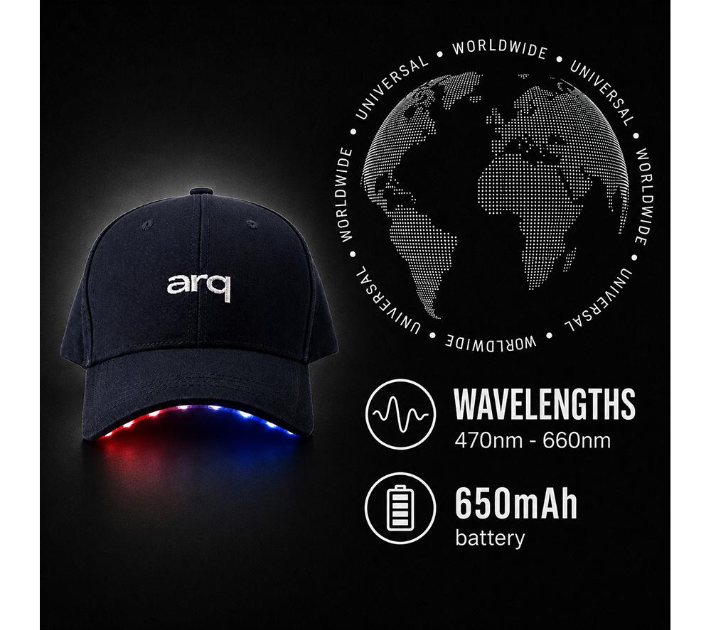 ARQ ARQDC01 LED Cap - Black image number 2 of 9