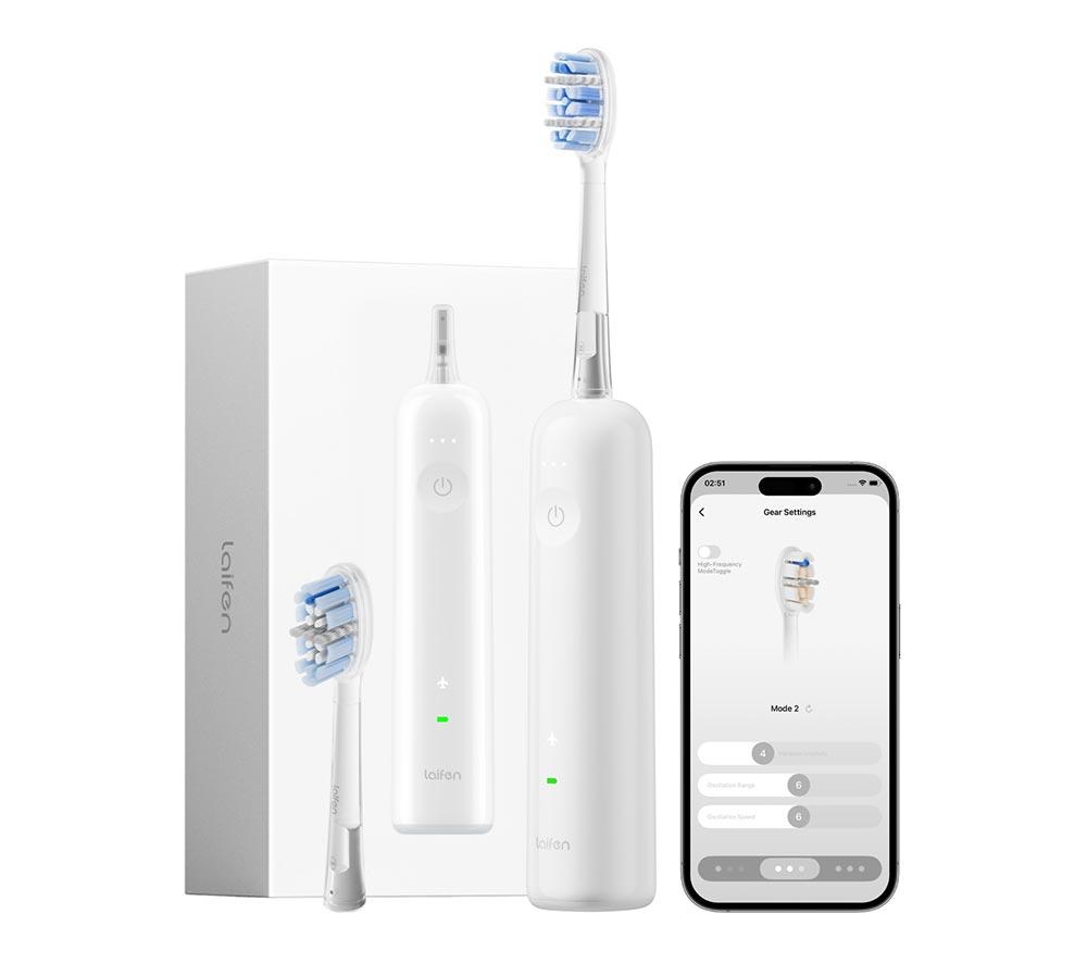 LAIFEN Wave Electric Toothbrush - White (Special Edition) image number 2 of 14