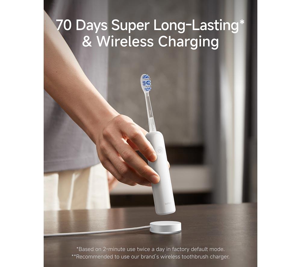 LAIFEN Wave Electric Toothbrush - White (Special Edition) image number 13 of 14