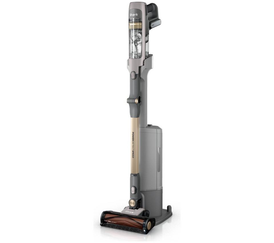 SHARK PowerDetect Speed Luxe Collection Clean & Empty IA3246UKTIV Cordless Vacuum Cleaner – Ivory
