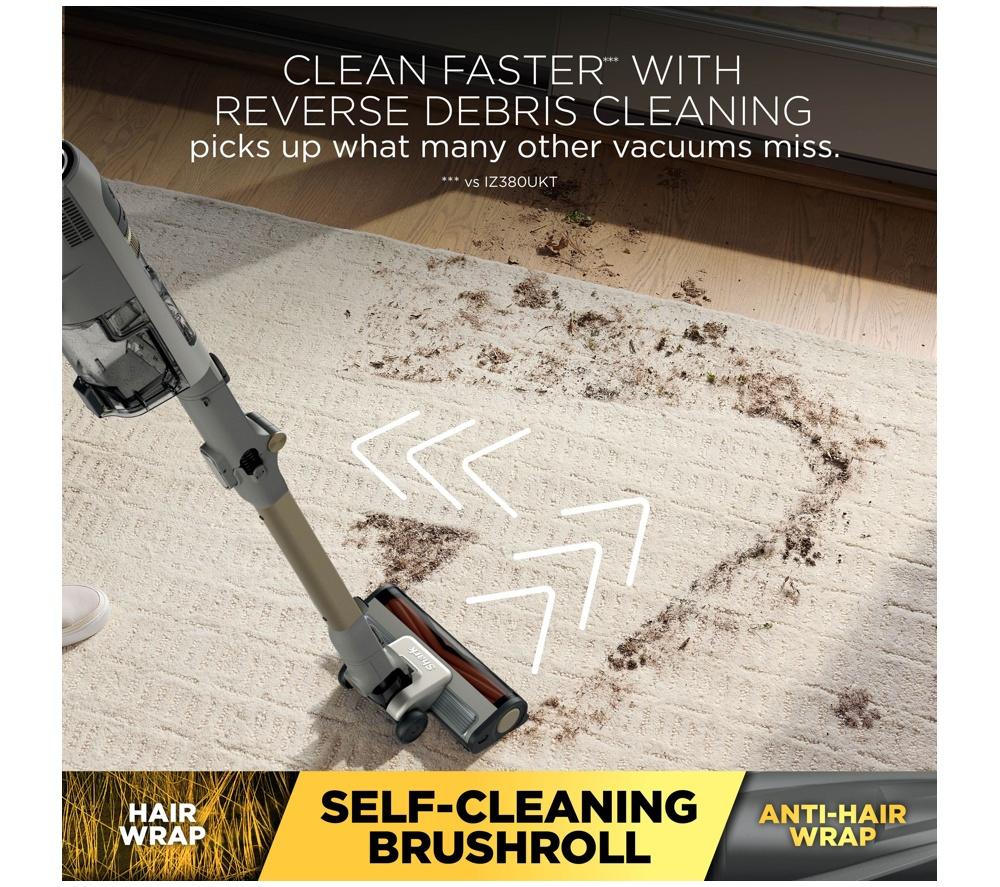 SHARK PowerDetect Speed Luxe Collection Clean & Empty IA3246UKTIV Cordless Vacuum Cleaner &ndash; Ivory image number 8 of 12