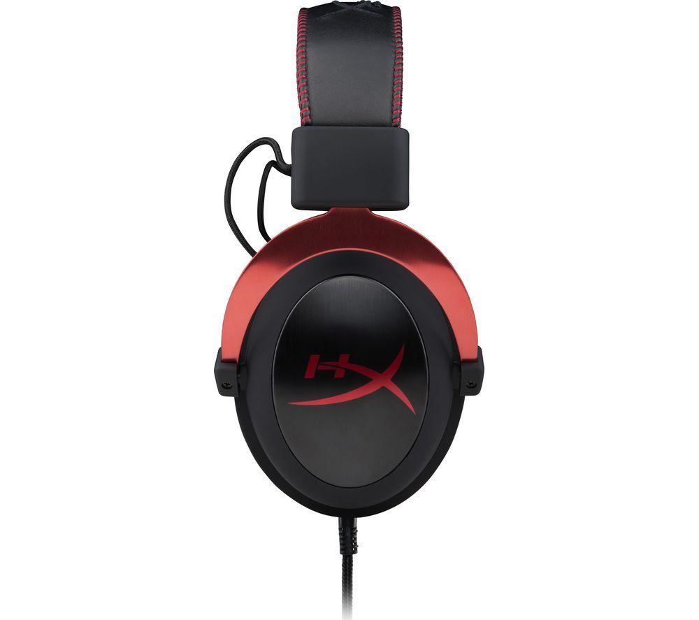 SONY PlayStation 5 Pro, Cloud II Pro 7.1 Gaming Headset (Black & Red) & PlayStation &pound;70 Gift Card Bundle image number 9 of 11