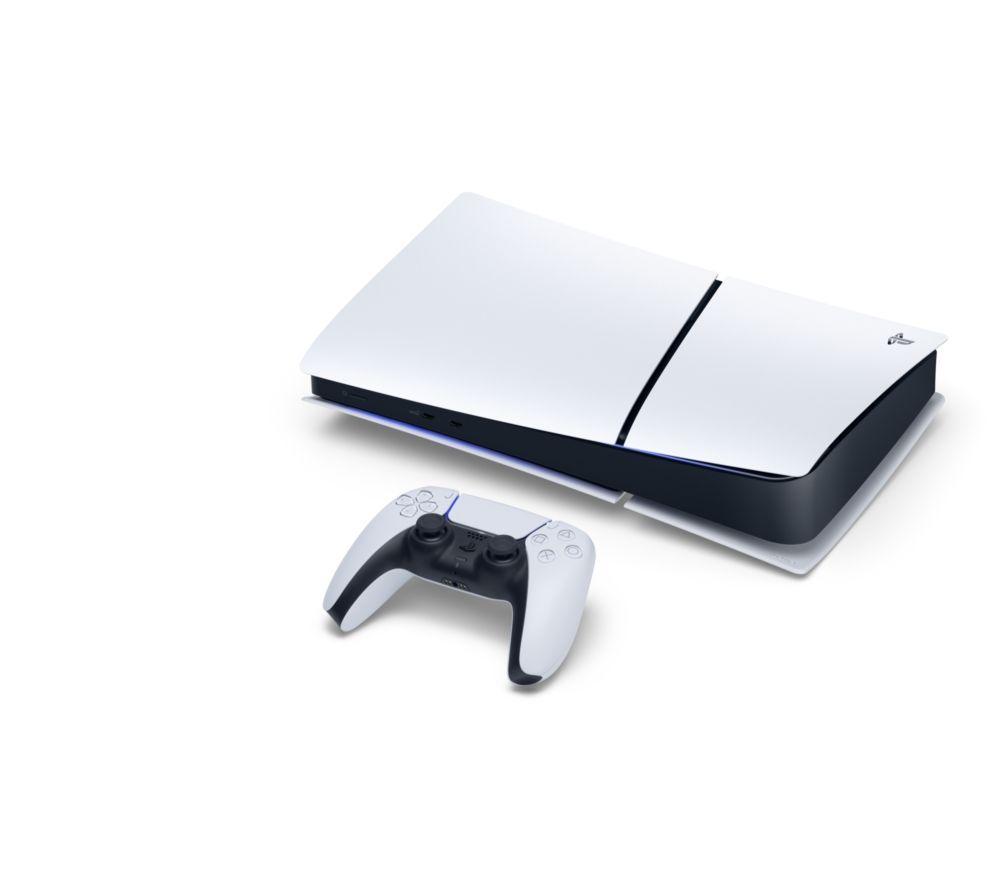 SONY PlayStation 5 Digital Edition, Marvel's Spider-Man 2 (PS5) & Disc Drive Bundle image number 10 of 11
