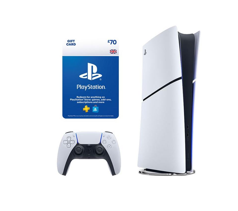 SONY PlayStation 5 Digital Edition & Gift Card £70 Bundle