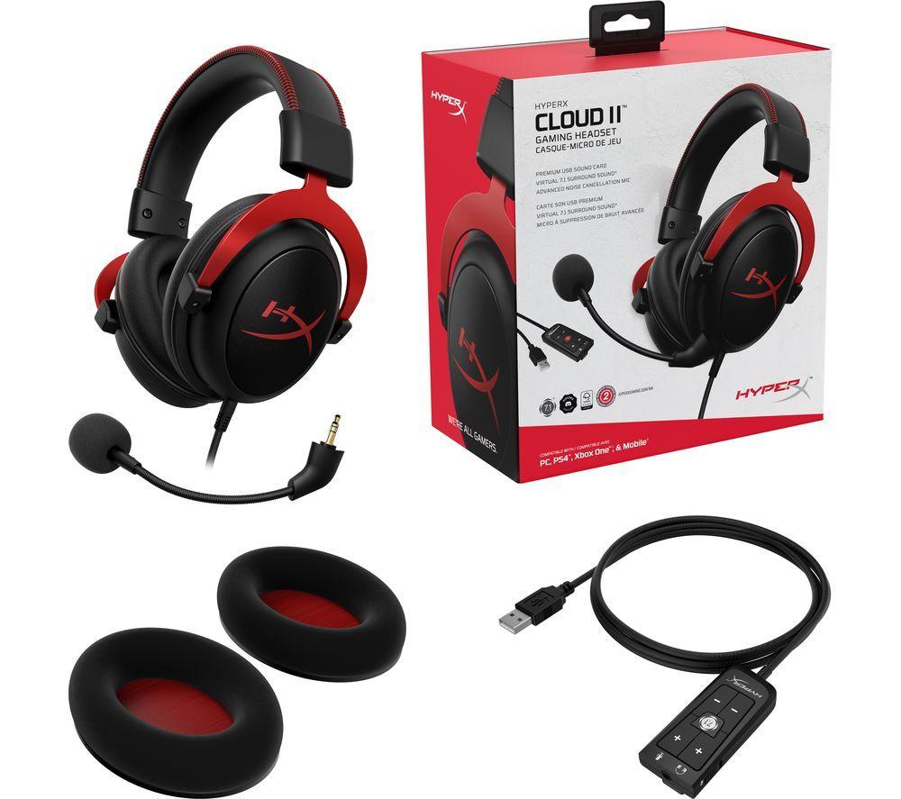 SONY PlayStation 5 Digital Edition, Disc Drive For PS5 Digital Edition Consoles, HYPERX Cloud II Pro 7.1 Gaming Headset & Marvel's Spider-Man 2 PS5 Bundle image number 9 of 13