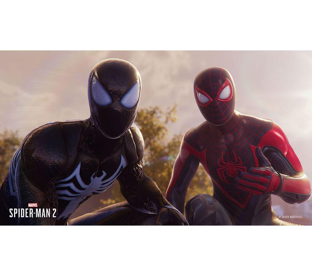 SONY PlayStation 5 Digital Edition, Disc Drive For PS5 Digital Edition Consoles, HYPERX Cloud II Pro 7.1 Gaming Headset & Marvel's Spider-Man 2 PS5 Bundle image number 11 of 13