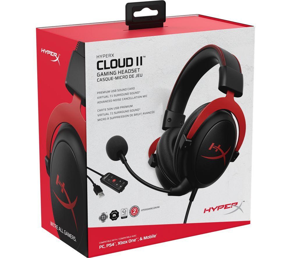 SONY PlayStation 5, HYPERX Cloud II Pro 7.1 Gaming Headset & Marvel's Spider-Man 2 PS5 Bundle image number 8 of 12