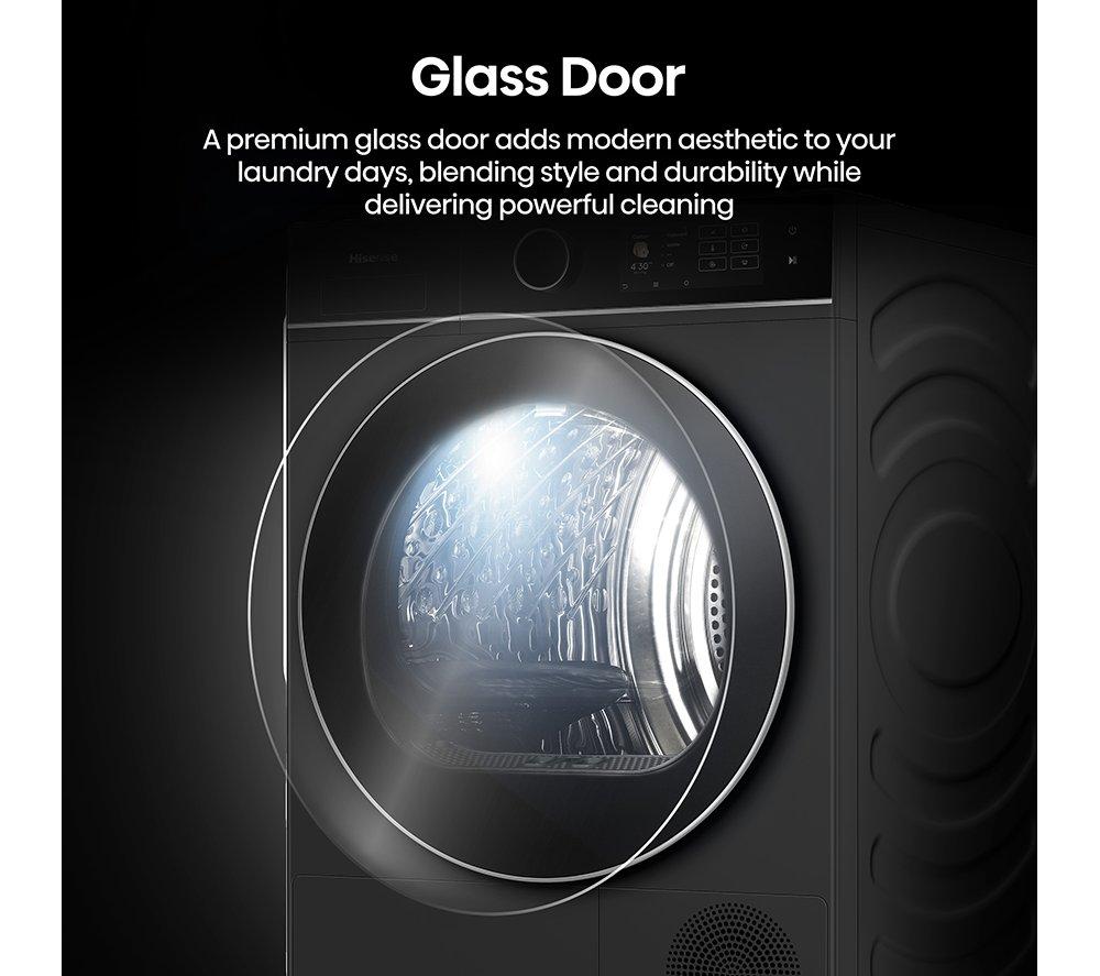 HISENSE 5i Series DH5I904BBBC WiFi-enabled 9 kg Heat Pump Tumble Dryer - Black image number 27 of 32
