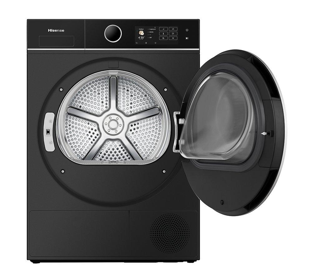 HISENSE 5i Series DH5I904BBBC WiFi-enabled 9 kg Heat Pump Tumble Dryer - Black image number 32 of 32