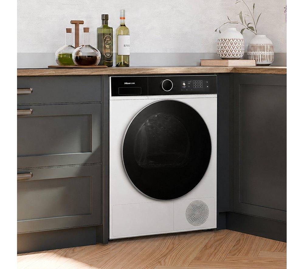 HISENSE KitchenFit 5i Series DH5I904BWBC WiFi-enabled 9 kg Heat Pump Tumble Dryer - White image number 28 of 32
