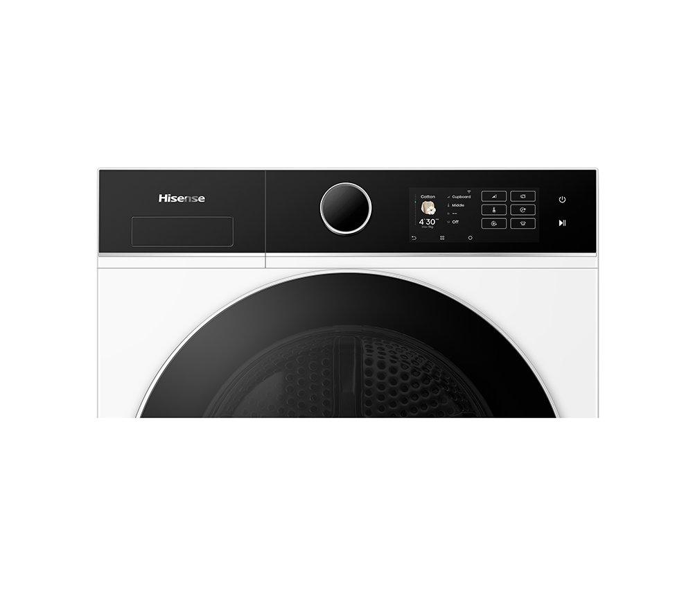 HISENSE KitchenFit 5i Series DH5I904BWBC WiFi-enabled 9 kg Heat Pump Tumble Dryer - White image number 29 of 32
